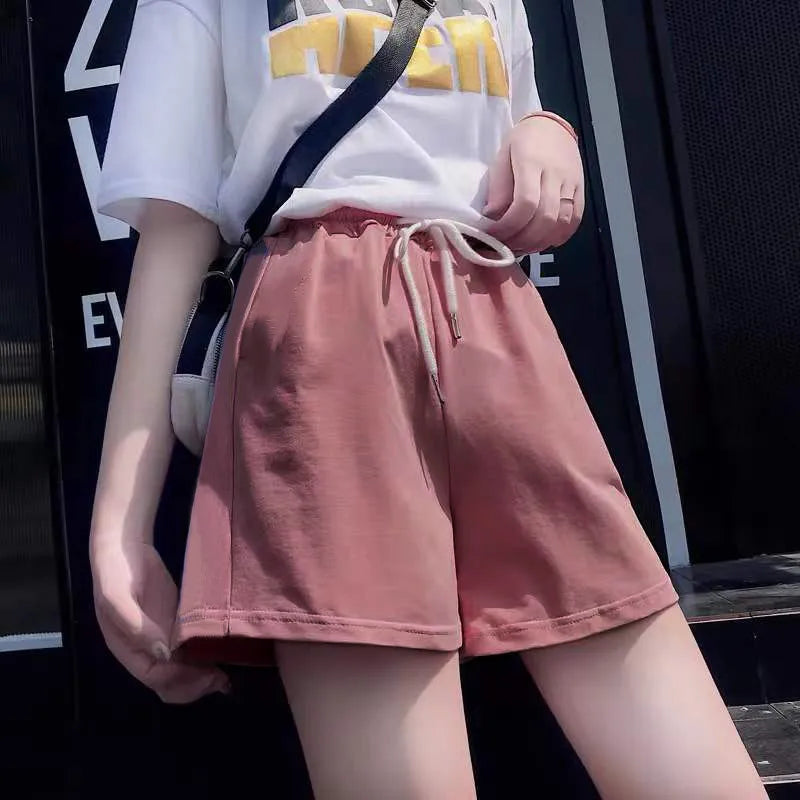 Sports Shorts Women High Waisted Black Breathable
