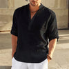 Casual Cotton Linen Men’s Shirt