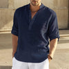Casual Cotton Linen Men’s Shirt