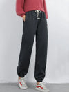 Winter Women’s Fleece Harem Pants Y2K Joggers