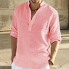 Casual Cotton Linen Men’s Shirt