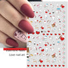 Decals Decorations Cute Cartoon Valentine Bear Flower