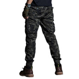 Casual Pants Men Military Tactical Joggers Camouflage Cargo Pants Black Army Trousers
