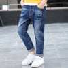Kids Clothing Boys Straight Denim Pants Spring Autumn