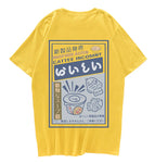 Cool Streetwear Tee: Japanese Kanji Noodles for Trip Vibes