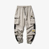 Men Hip Hop Multi-Pocket Joggers Pants