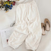 Casual Warm Pants Trousers For Women 2024 Autumn Winter