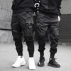 Men Cargo Joggers Hip Hop Streetwear Pants
