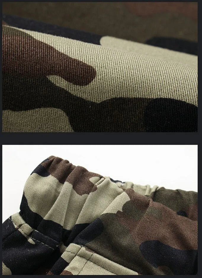 Camouflage Military Jogger Pants Men Pencil Harem Camo