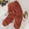 Casual Warm Pants Trousers For Women 2024 Autumn Winter