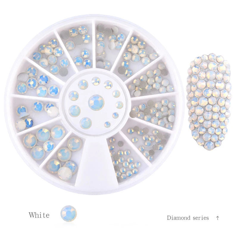 nail parts nail art glitter rhinestone Crystal gems jewelry