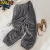 Casual Warm Pants Trousers For Women 2024 Autumn Winter