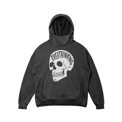 Men's Clothing Autumn and Winter Overthinking Streetwear Hoodie