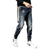 Pockets Desinger Loose fit Jeans Stretch Retro Streetwear Relaxed Tapered