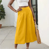 Summer Pants for Women Linen Size Wide Leg Pants