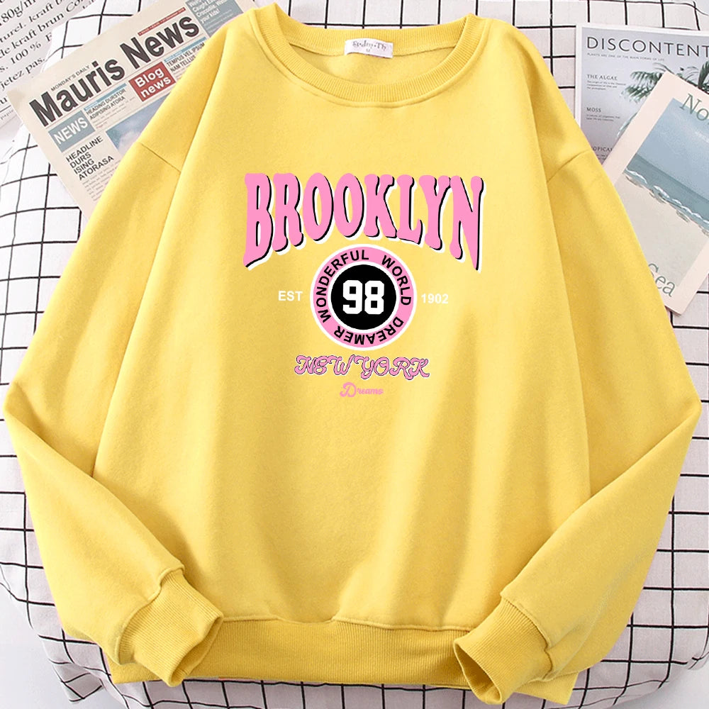 Brooklyn  Wonderful World Dreamer Autumn Y2K Top