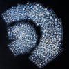 Gold Silver Star Flower Heart Nail Art Sticker 5*5*6cmLaser Butterfly