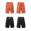 Men Summer Loose Casual Shorts Men Breathable Straight Leg Motion