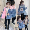 Korean Winter Denim Jacket for Girls