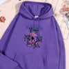 Beatdown Letter Skull Print Man Hoodie Autumn Fleece