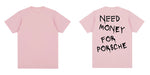 Need Money Vintage T-shirt funny Japan Anime Cotton New Tee Tshirt