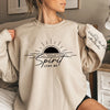 Sunrise Spirit Lead Me Graphic Print Sweatshirt