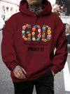 God Trust It Prints Men Fashion Casual Hoodies