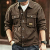 Trendy High-End Denim Jacket Mens