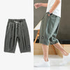 Plus Size Summer Harem Pants Men Short Joggers Style Calf-Length Casual