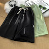 high waist shorts American style streetwear letter print sports shorts fashion