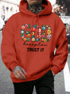 God Trust It Prints Men Fashion Casual Hoodies
