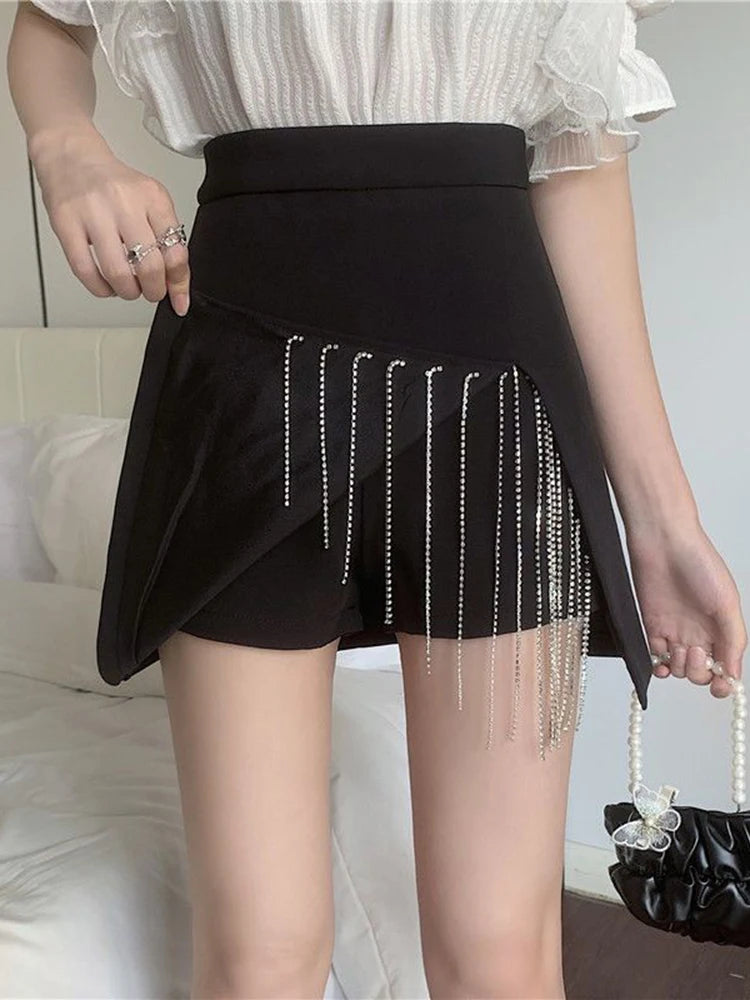 Retro Y2K Chain Skirt