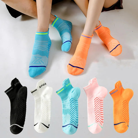 Socks Breathable Anti Slip Absorption Quick Dry Running Fitness Stretch