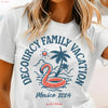 Family Vacation Matching Beach Trip Personalized Tee