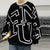 Unisex Letter Graphic Printed Oversize Streetwear Men's Sweatshirts Spring Autumn Casual Long Sleeve Hip Hop