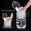 100 ml Nail Storage Refillable Bottles Empty Liquid Press Pump