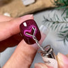 6 Pcs Cat Eye Nail Magnet Set with Flexible Iron Wire