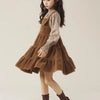 Stylish Autumn Girls' Outfits Daisy T-Shirts and Flannel Combos