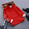 Autumn Winter Big Kids Long-Sleeve Warm Turtleneck Sweater