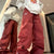 Timeless Style: Vintage Oversized Cargo Parachute Pants for Women - Y2K Chic