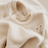 2PC Winter Thick Baby Set Warm Sweatshirt & Pant