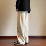 Graffiti Print Sweatpants Harajuku Wide Leg Trousers Spring Fashion Streetwear