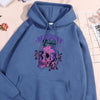 Beatdown Letter Skull Print Man Hoodie Autumn Fleece