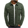 Mens Cowboy Style Denim Jacket