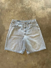Street Fashion Embroidered Pattern Denim Shorts 2024