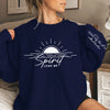 Sunrise Spirit Lead Me Graphic Print Sweatshirt