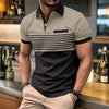 Summer Men's Short sleeved Polo Shirt Business Casual Collar T-shirt Breathable