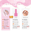 Gradient Auroras Semi Cured Gel Nail Strips Sparkly Shinning DIY Gel Polish
