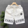 Summer Fashion White Sports Short Pants Street Men's Streetwear 2024