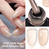7ML Pink Glitter Quick Extension Gel Nail Polish Gold Foils